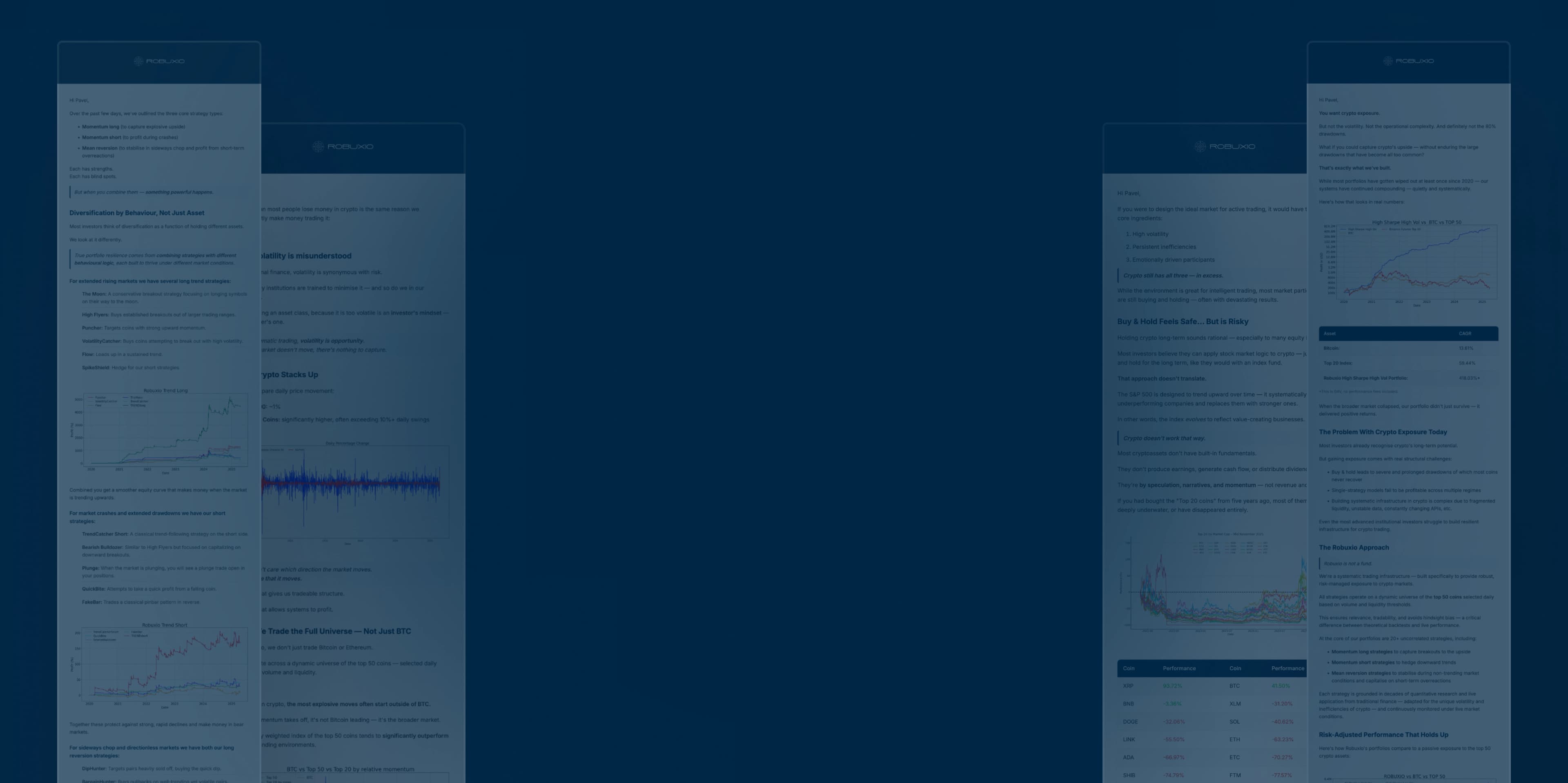 The Institutional Crypto Playbook preview documents